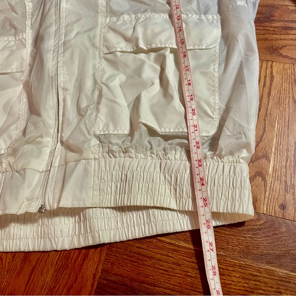 Vintage Haband Windbreaker Jacket Men XL White Lightweight Grandpa Style - Picture 5 of 6